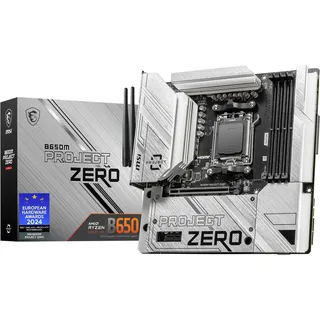 MSI B650M Project Zero Micro-ATX Mainboard