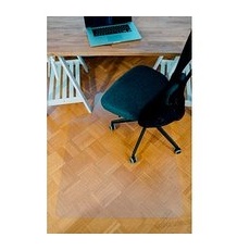 clear style Bodenschutzmatte für glatte Böden Perfect rechteckig mit Lippe kurze Seite, 121,9 x 91,4 cm