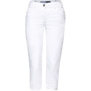 Cecil Damen, B377182 34 Jeans, white, 34W x 22L