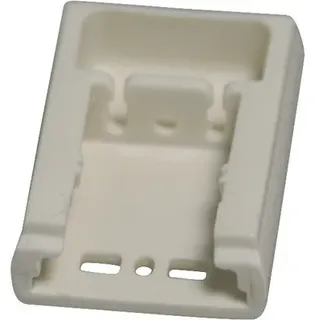 SOLUNA Spannschuh für Plissée nach Maß aus Kunststoff beige