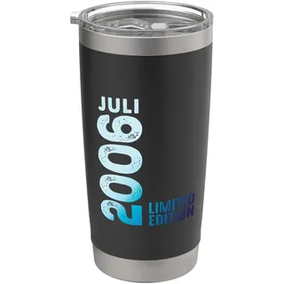 Juli 2006 Limited Edition Juli 2006 Geburtstag Retro 2006 Doppelwandiger Edelstahl-Thermobecher