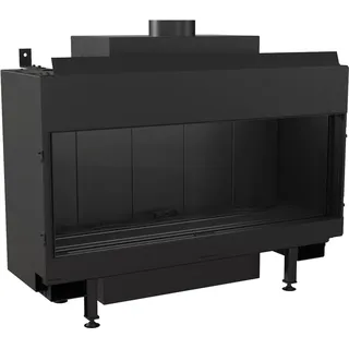 Kratki LEO 100 Gaskamin 9 kW schwarz