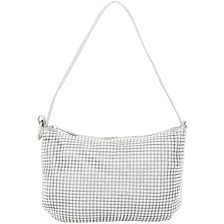 FELIPA Women's Handtasche Clutch, Silber