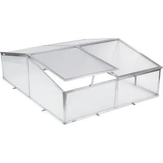 G21 zweiteiliges Gewächshaus GA12 100 x 120 x 40 cm