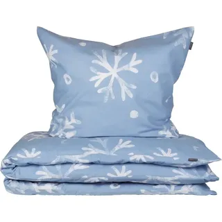 SCHIESSER Bettwäscheset Skadi | 2-teilig | 135 x 200 cm | Blau