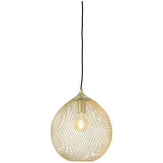 Light & Living Hängeleuchte , Goldfarben , Metall , Kugel , 35 cm , Lampen & Leuchten, Innenbeleuchtung, Hängeleuchten, Pendelleuchten