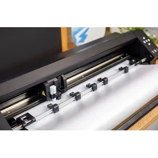 Silhouette CAMEO PRO MK-II Schneideplotter 61 cm | Profi-Plotter mit Bluetooth & USB | Für Vinyl, Papier, Textilien - Schwarz