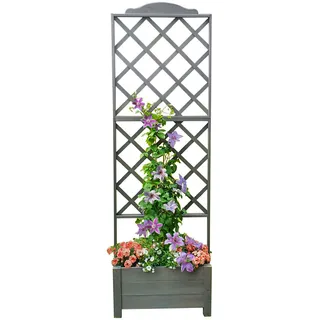 Promadino Botanica Rankkasten 69 x 32 cm Grau