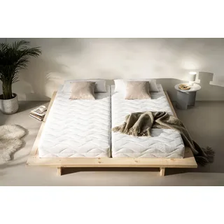 Hilding Sweden »Hej! Vital, Matratze 90x200 cm, 140x200 cm & weitere Größen« weiß, B:90cm H:21cm L:200cm, Bezug: 100% Polyester, Matratzen, Komfortschaummatratze, ergonomisch, atmungsaktiv, Allergiker geeignet (Hausstauballergiker),