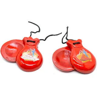 Spanische Kasten, rot, für Erwachsene des gesamten Holzes, handgefertigt