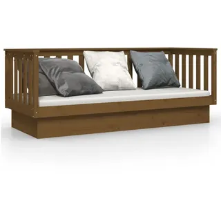 vidaXL Tagesbett Honigbraun 90x190 cm Massivholz Kiefer - Braun