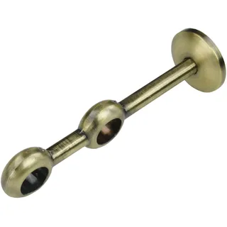 LIEDECO »Doppelträger, Träger 2-läufig "Esperanca" für 16 mm Stangen« Träger, Wandhalter