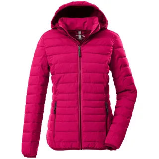 G.I.G.A. DX Damen Steppjacke/Funktionsjacke in Daunenoptik mit Kapuze GW 49 WMN QLTD JCKT, dunkel himbeere, 34,
