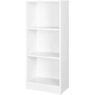 VASAGLE Bücherregal 24 x 40 x 93 cm Weiß