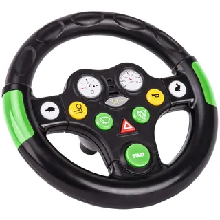 Big - Traktor-Sound-Wheel - Lenkrad mit verschiedenen, für Bobby Cars ab dem Baujahr 2010, Spielzeuglenkrad für Kinder ab 1 Jahr,