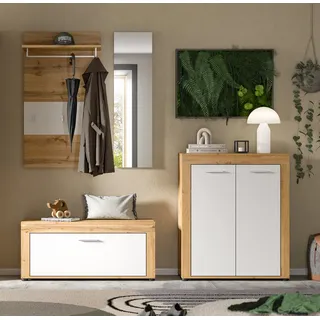 Home Affaire Aosta Garderoben-Set 200 x 35 x 191 cm weiß
