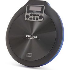 Aiwa DISCMAN AIWA PCD-810BL, MP3 Player + Portable Audiogeräte, Blau, Schwarz