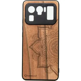 Holzhülle Bewood für Xiaomi Mi 11 Ultra Mandala Apfelbaum - Braun