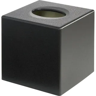 Corby Cube Taschentuchbox-Abdeckung (Devon / TBC0001) in Schwarz