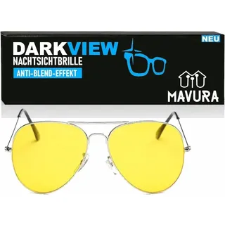 DARKVIEW Nachtsichtbrille Nachtfahrbrille Auto Kontrastbrille Autofahrerbrille