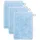 Superwuschel Waschhandschuh 15 x 20 cm aquamarine 3 St.
