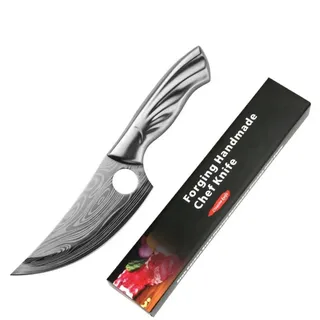 Koch Messer Metzger Küchenmesser Set High Carbon japanisches Messer Boning Messer Zerkleinerungsmesser für Fleisch Schneiden im Freien Kochen BBQ Camping