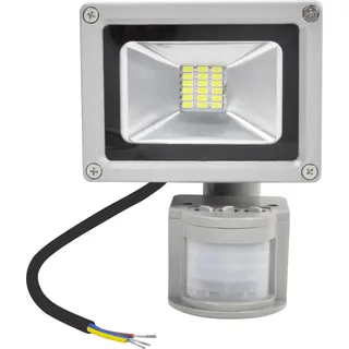 Greenmigo 20W LED Strahler Fluter+Bewegungsmelder Kaltweiß kaltweiss Objektbeleuchtung Wandstrahler Außenstrahler Flutlicht Gartenlampe IP65 85V-265V