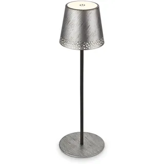 Briloner LED Tischleuchte Silber