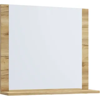 Badspiegel VCM "Badspiegel Wandspiegel Bad Ablage Lendas 55x60 cm", bunt (na), B:60cm T:17cm, Spiegel, Badspiegel