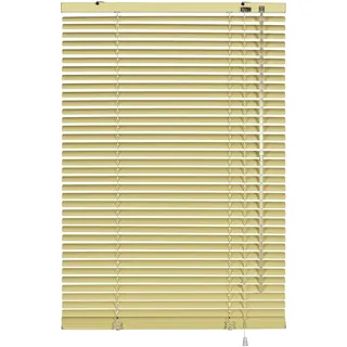 Aluminium-Jalousie 25 mm 40 x 175 cm beige