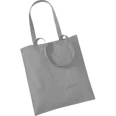 Westford Mill, Tasche, Promo Einkaufstasche 10 Liter (2 StückPackung), Grau, (10 l)