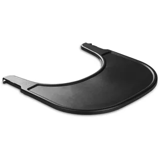 hauck Alpha+ Click Tray, Black aus recyceltem Material, schwarz