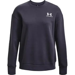 Under Armour Essential Fleece Sweatshirt Tempered Steel/White S