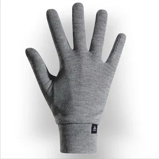 Odlo Active Warm Unterziehhandschuhe Unisex – Ski & Laufen | Warme, leichte Fingerhandschuhe aus 100 % recyceltem Polyester – solo oder als Innenhandschuhe für Ski, Laufen & Outdoor