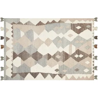 Beliani Aralez Kelimteppich 160 x 230 cm Mehrfarbig