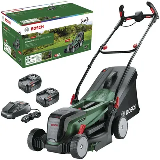 Bosch UniversalRotak 2x18V-37-550 inkl. 2 x 4,0 Ah Akku + Ladegerät