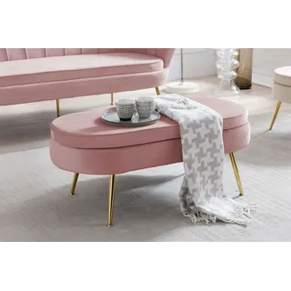 SalesFever Clam oval rose/gold