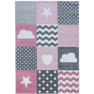 Ayyildiz Kinderteppich Kids 620 Pink 200 cm x 290 cm