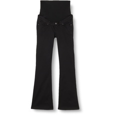 Noppies Maternity Damen Fenne Over The Belly Flared Jeans, Black-P090, 26