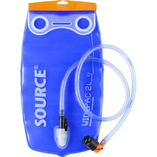 Source Widepac Trinkblase, transparent/Blau, 2 Liter
