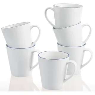 Retsch Heike Blaurand Becherset 6-tlg. blau/weiß