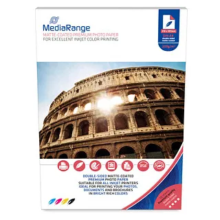 MediaRange Fotopapier matt, 200 g/m2, Weiß