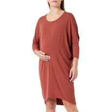Noppies Damen Dress Olivet 3/4 Sleeve Kleid, Henna - P635, 42 EU