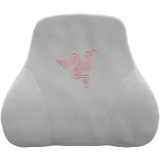 Razer Head Cushion - Nacken- & Kopfkissen für Gaming-Stühle (Ergonomisches Design, Memory-Schaumstoff, Hülle aus weichem, schwarzem Samt) Quartz