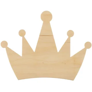 Kinderzimmerlampe Wand Holz Krone B: 32 cm E14 mit Stecker Schalter Wandleuchte