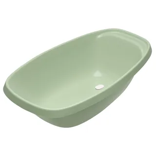 orthex Badewanne 50 L mit Stöpsel | Grün | | Baby-Bad | BPA-frei | 10-Jahres-Garantie | L90 x W47 x H24 cm