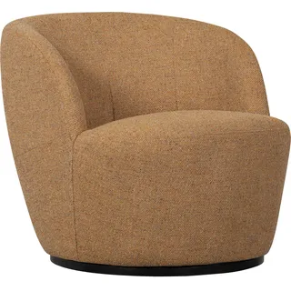 Woood Drehsessel Serra Polyester 70 x 68 x 77 cm Gelb drehbar