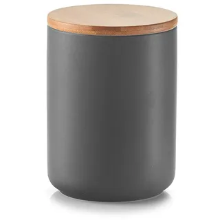 Zeller Vorratsdose rund anthrazit Ø 10 x 13,5 cm 0,65 l