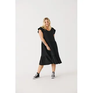 ONLY CARMAKOMA Jerseykleid Schwarz M