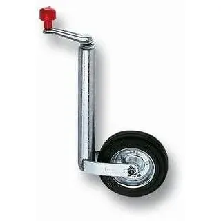 AL-KO Stützrad Plus Ø48 mm Vollgummireifen 200 x 50 mm 150 kg